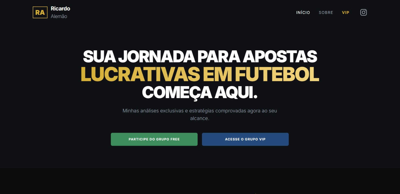 Projeto Ricardo Alemão
